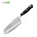 5 inç 420J2 Çelik Bıçak Santoku Bıçak